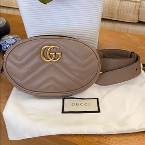 Authentic Gucci GG Marmont Beltbag